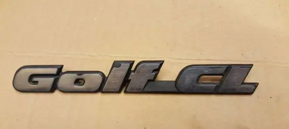 Volkswagen Golf II Rear loading door model letters 191853687K