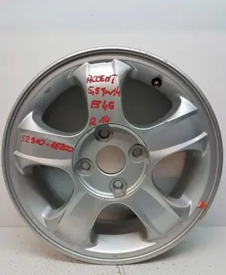 Hyundai Accent R14 alloy rim 