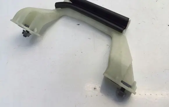 Opel Corsa F Rear door windshield rail 9823207080