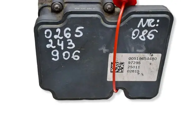 Fiat Panda III ABS control unit/module S26279086 51965448 0265245906