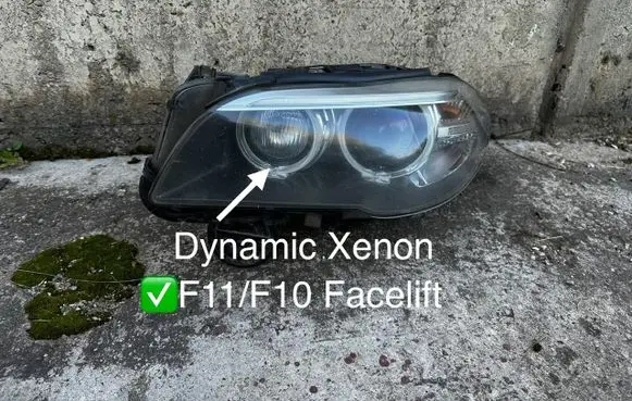BMW 5 F10 F11 Headlight/headlamp 7378513 0110874100709511 A9737851305