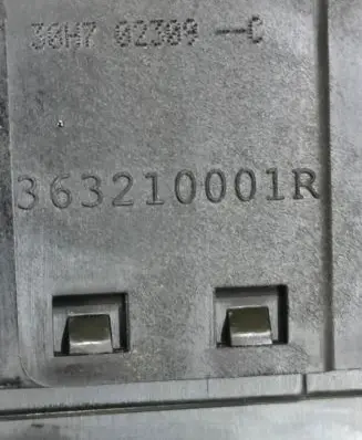 Renault Laguna III Hand parking brake switch 363210001R 8R7817191