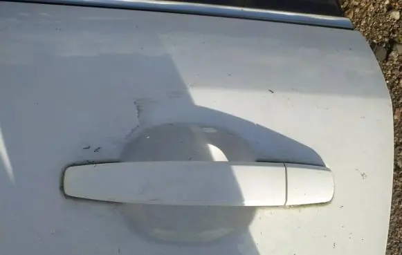 Opel Antara Front door exterior handle