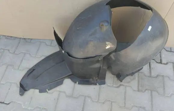 Volkswagen PASSAT B7 Front wheel arch liner splash guards 3AA805978