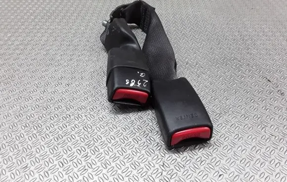 Middle seatbelt buckle (rear)
