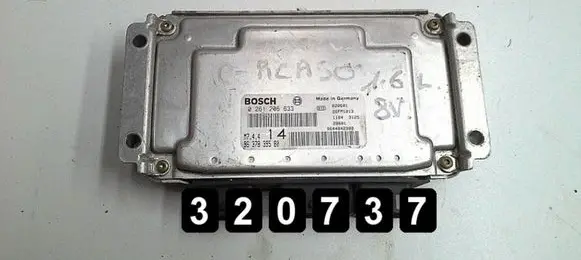 Citroen Xsara Picasso Engine control unit/module 9637839580