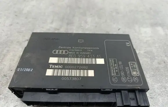 Audi A4 S4 B6 8E 8H Comfort/convenience module 8E0959433AS