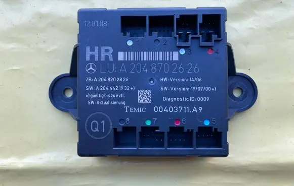 Mercedes-Benz C W204 Door control unit/module A2044421932 A2048202826 A2048702626