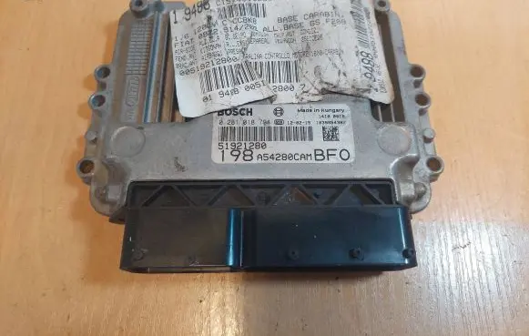 Fiat Bravo Engine control unit/module ECU 0281018794 51921280 A54280CAM