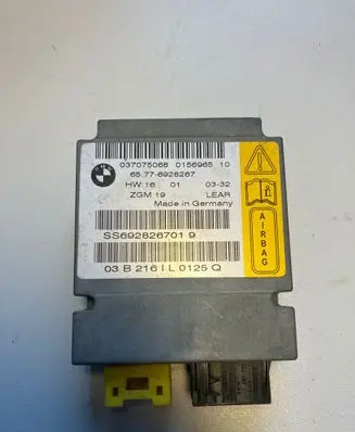 BMW 7 E65 E66 Airbag control unit/module 6928267 037075068 03B216LL0125Q