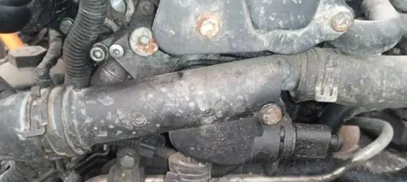 Volkswagen Touran I Engine coolant pipe/hose 038121132D