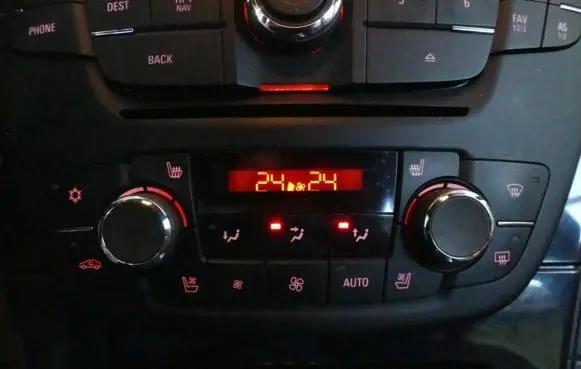 Opel Insignia A Climate control/heater control trim 20965498 IMPRK1360428