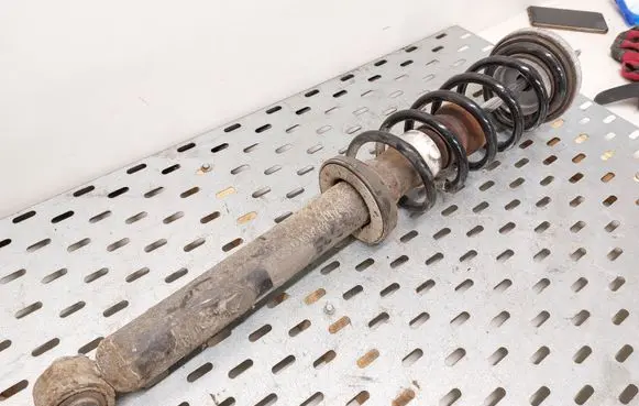 BMW 5 F10 F11 Rear shock absorber with coil spring 735128141500