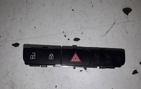 Opel Insignia A Hazard light switch 13324594