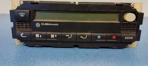Volkswagen PASSAT B5 Climate control unit 3B1907044A