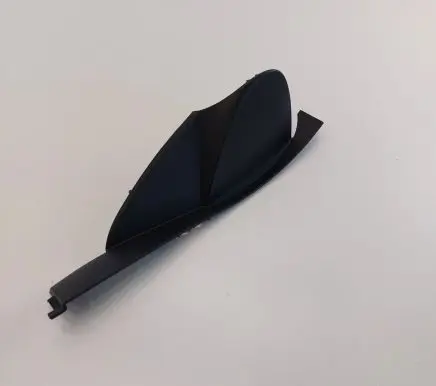 Dashboard side end trim
