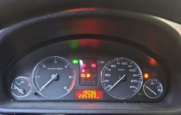 Peugeot 407 Speedometer (instrument cluster) 9658137280 IMPRK1567778