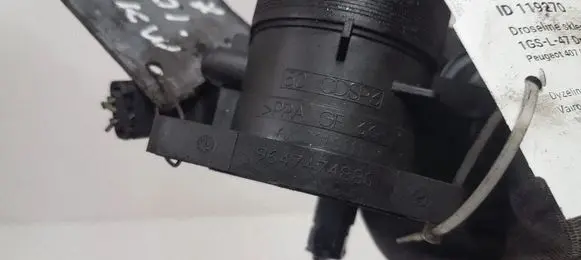 Peugeot 407 Throttle valve 9647474880