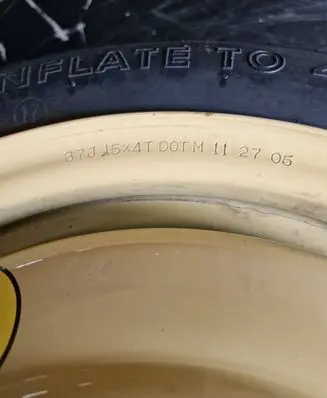 Mazda 6 R15 spare wheel 37J15X4T