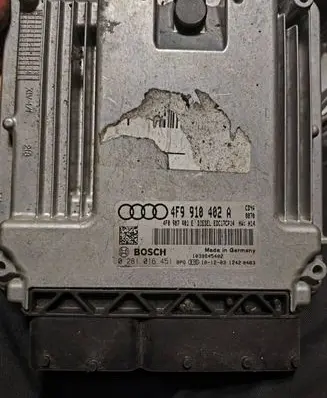 Audi A6 S6 C6 4F Engine control unit/module 4F0907401E 4F9910402A 0281016451