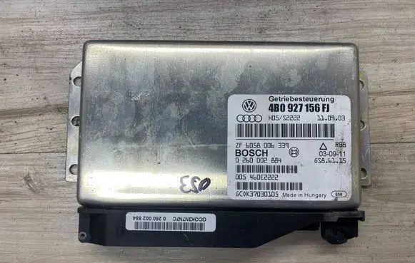 Audi A6 S6 C5 4B Gearbox control unit/module 4B0927156FJ 0260002884 ZF6058006339