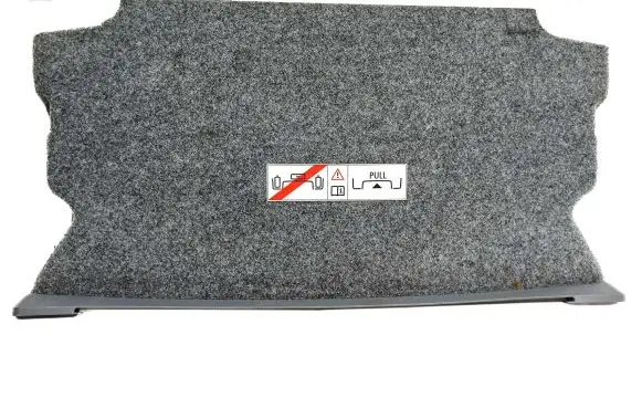 BMW 3 E92 E93 Trunk/boot lower side trim panel 7124294 712429409 16631410