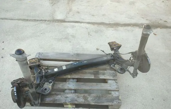 Rear axle beam