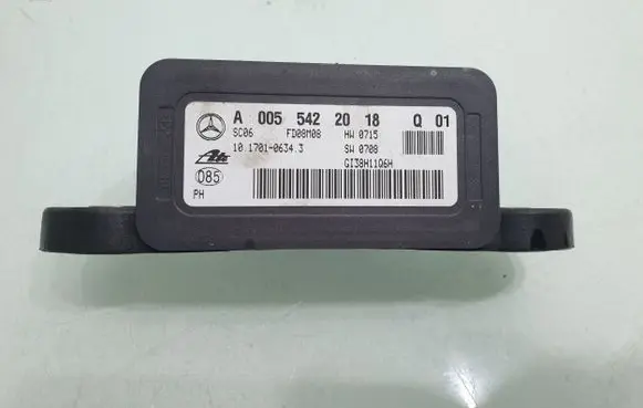 ESP acceleration yaw rate sensor