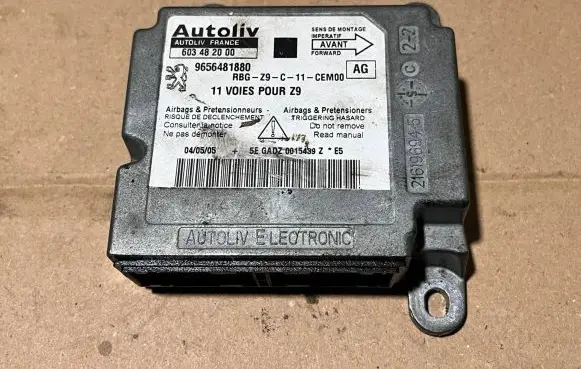 Peugeot 607 Airbag control unit/module 9656481880 603482000