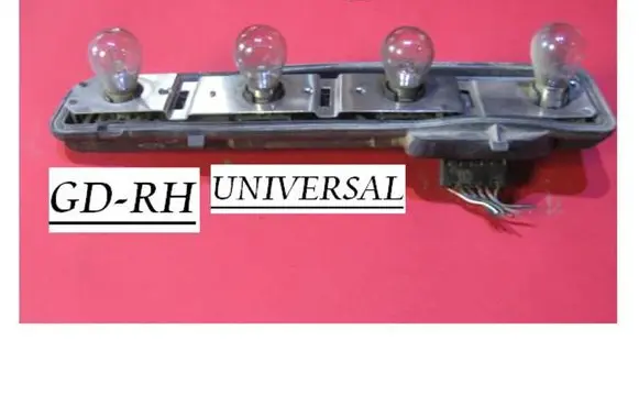 Opel Astra G Tail light bulb cover holder 393204