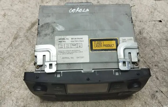 Toyota Corolla E120 E130 Radio/CD/DVD/GPS head unit 8612002260 547337 CQTS7170LC