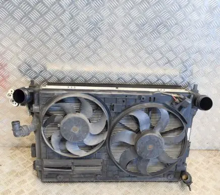 Skoda Octavia Mk2 (1Z) Air conditioning (A/C) system set 1K0820411S 1K0121251DM
