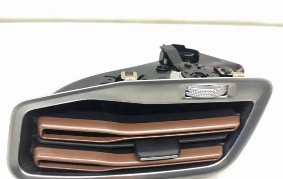 Dashboard air vent grill cover trim