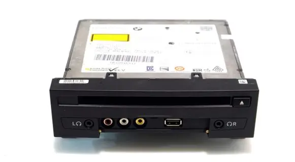 Navigation unit CD/DVD player