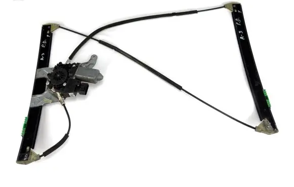Audi A3 S3 8L Front door window regulator with motor 8L3837398