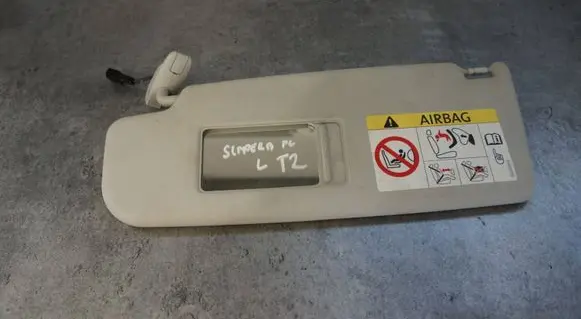 Skoda Superb B6 (3T) Sun visor 3T0857551Q