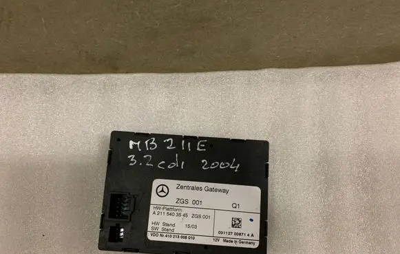 Mercedes-Benz E W211 Door central lock control unit/module A2115403545