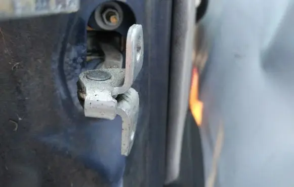Peugeot 406 Front door check strap stopper 
