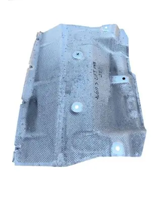 Heat shield in engine bay