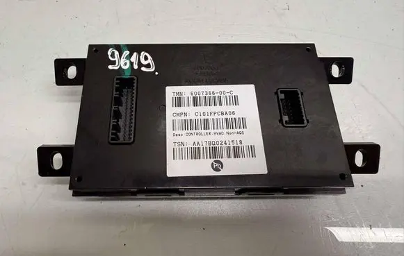 Tesla Model X Climate control unit 600736600C