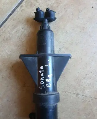 Headlight washer spray nozzle