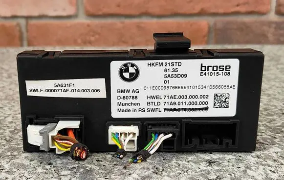 BMW X6 G06 Tailgate/trunk control unit/module 5A53D09