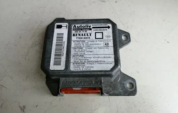 Renault Megane I Airbag control unit/module 7700414091