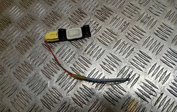 Airbag deployment crash/impact sensor