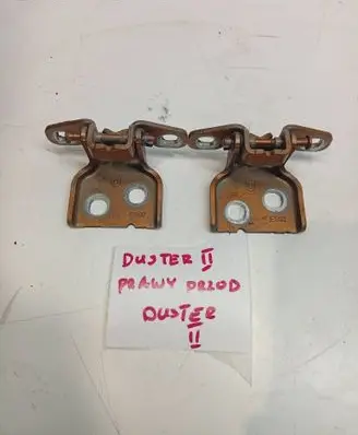 Front door hinge set