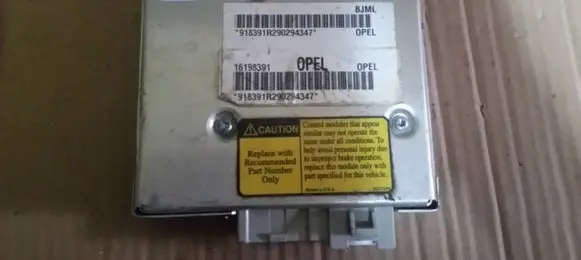 Opel Sintra ABS control unit/module 16198391