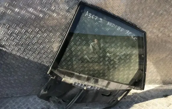Audi 80 90 S2 B4 Rear door window/glass frame 
