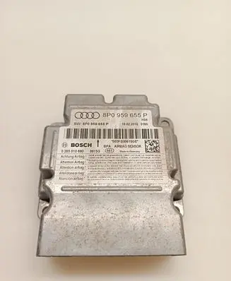 Audi A3 S3 8P Airbag control unit/module 8P0959655P 0285010680