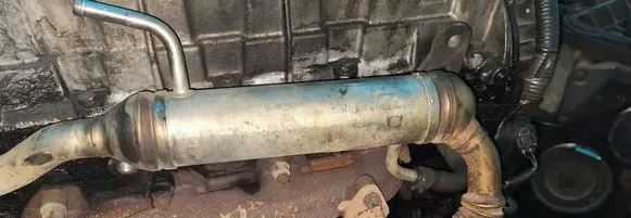 EGR valve cooler