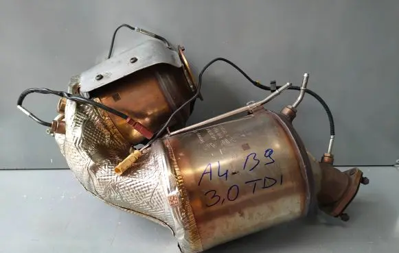 Audi A4 S4 B9 Catalyst/FAP/DPF particulate filter 8W0131703H 4M0131765K 8W0181AA
